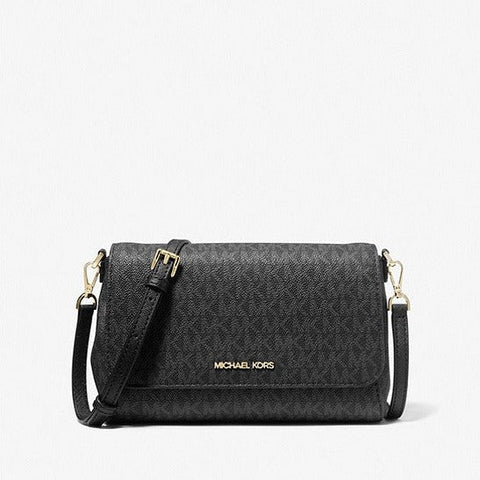 Convertible Pouchette Shoulder Bag - Bolso Convertible Pouchette Bandolera - Michael Kors – BLACK