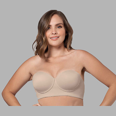 Bra 360: Strapless Longline Contouring Bra - Leonisa