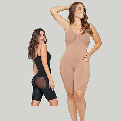 Full Coverage Seamless Smoothing Bodysuit - Leonisa