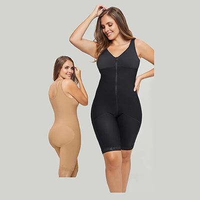 Mid-Thigh Sculpting Bodysuit Shaper - Leonisa