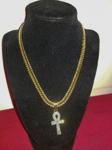 Cross Gold Necklace