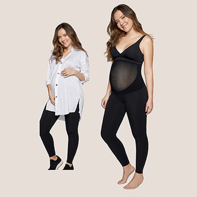 Seamless Maternity Support Legging - Leonisa