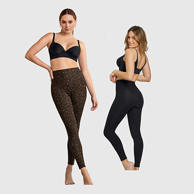 Super-Soft Moderate Compression Butt Lift Legging - Leonisa