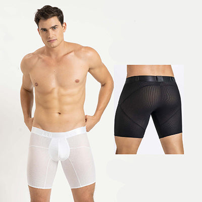 Superior Fit Microfiber Long Boxer Brief - Leonisa