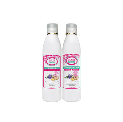 Shampoo 16oz - Conditioner 16oz (anti dandruff / greaseproof)